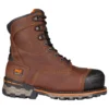 'Timberland Pro' Men's 8" Boondock 600GR Insulation WP Comp Toe - Brown Full-Grain / Black