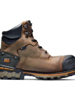 'Timberland Pro' Men's 6" Boondock WP Comp Toe - Brown / Black