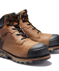 'Timberland Pro' Men's 6" Boondock WP Soft Toe - Oil Distressed Brown / Black 13 'Timberland Pro' Men's 6