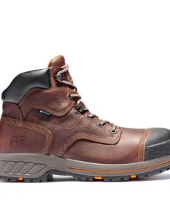 'Timberland Pro' Men's 6" Helix HD WP Comp Toe - Dark Brown / Black