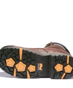 'Timberland Pro' Men's 6" Helix HD WP Comp Toe - Dark Brown / Black