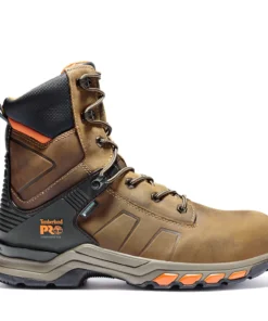 'Timberland Pro' Men's 8" Hypercharge WP Comp Toe - Brown / Black