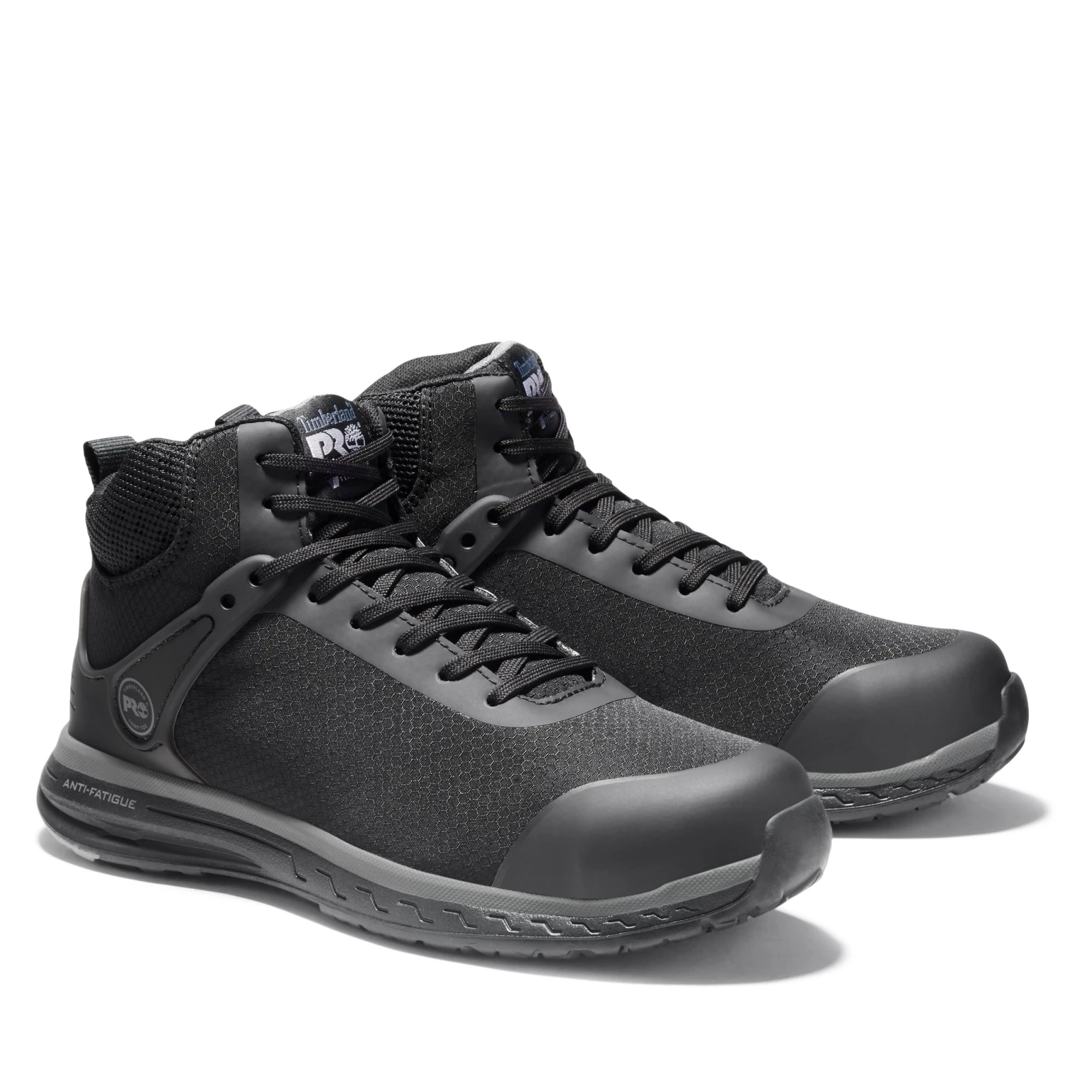 'Timberland Pro' Men's 6" Drivetrain ESD Mid Comp Toe - Black 9 'Timberland Pro' Men's 6" Drivetrain ESD Mid Comp Toe - Black