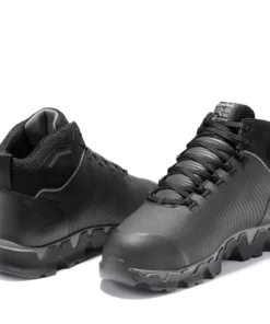 'Timberland Pro' Men's Powertrain Sport Int Met EH Safety Toe Hiker - Black