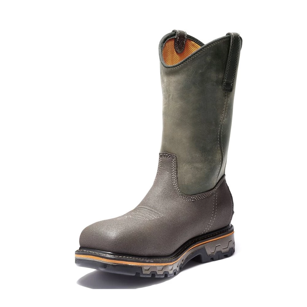 'Timberland Pro' Men's True Grit EH WP Comp Toe - Brown / Turkish Coffee Distressed 7 'Timberland Pro' Men's True Grit EH WP Comp Toe - Brown / Turkish Coffee Distressed