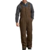 'Dickies' Men's Insulated Sanded Duck Bibs - Timber Brown