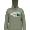 'The North Face' Women's Half Dome Pullover Hoodie - Tea Green 1 'The North Face' Women's Half Dome Pullover Hoodie - Tea Green