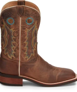 'Tony Lama' Men's 11" Americana Creedance Western - Brown / Turquoise 16 'Tony Lama' Men's 11