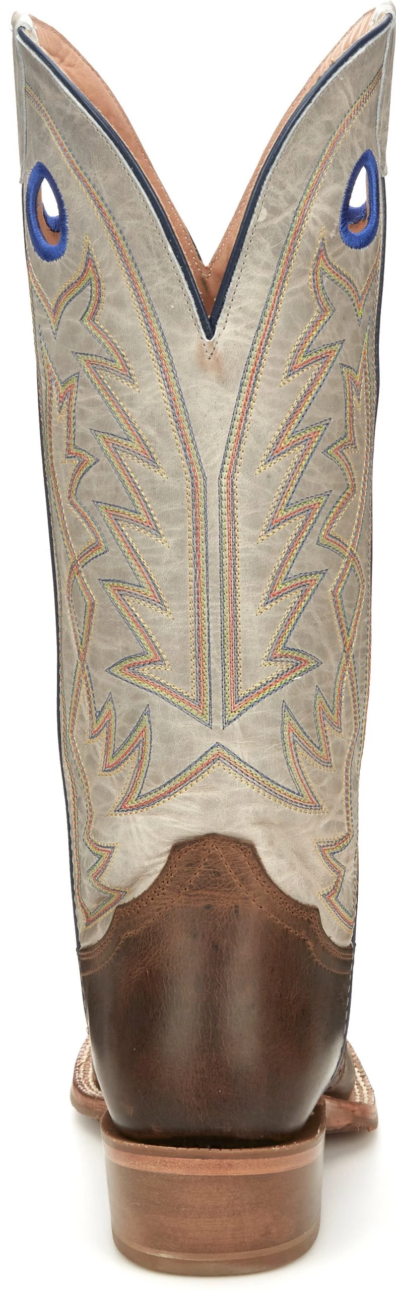 Justin Brands 'Tony Lama' Men's 15" Henley Western Round Toe - Brown / Stone Gray 7 Justin Brands 'Tony Lama' Men's 15" Henley Western Round Toe - Brown / Stone Gray