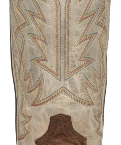 Justin Brands 'Tony Lama' Men's 15" Henley Western Round Toe - Brown / Stone Gray 14 Justin Brands 'Tony Lama' Men's 15