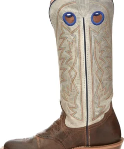 Justin Brands 'Tony Lama' Men's 15" Henley Western Round Toe - Brown / Stone Gray 19 Justin Brands 'Tony Lama' Men's 15