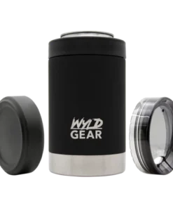'WYLD GEAR' Multi Can Koozie - Black
