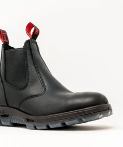 'Redback' Men's 6" Easy Escape Romeo Soft Toe - Black Oil Kip