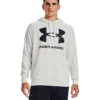 'Under Armour' Men's Rival Fleece Big Logo Hoodie - Onyx White / Black