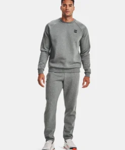 'Under Armour' Men's Rival Fleece Pants - Pitch Grey