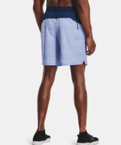 'Under Armour' Men's Shorebreak 2-in-1 Amphib Shorts - Washed Blue Medium Heather / Academy
