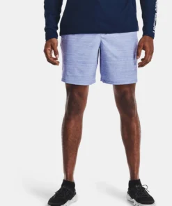 'Under Armour' Men's Shorebreak 2-in-1 Amphib Shorts - Washed Blue Medium Heather / Academy