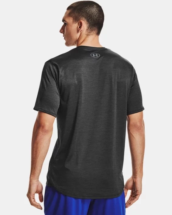 'Under Armour' Men's Training Vent 2.0 T-Shirt - Black / Pitch Grey 4 'Under Armour' Men's Training Vent 2.0 T-Shirt - Black / Pitch Grey