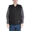 'Berne' Men's Duck Workman's Vest - Black
