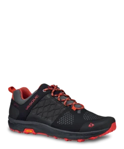 'Vasque' Men's Breeze Lite Low GTX WP Shoe - Anthracite / Red Clay