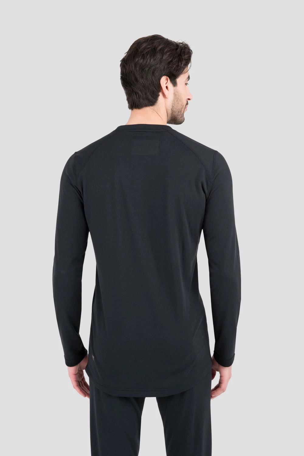 TERRAMAR BASE LAYER 'Terramar' Men's 4.0 Military Fleece Heritage Crew - Black 4 TERRAMAR BASE LAYER 'Terramar' Men's 4.0 Military Fleece Heritage Crew - Black