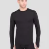 TERRAMAR BASE LAYER 'Terramar' Men's 2.0 Thermolator® Performance Crew - Black