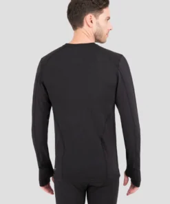 TERRAMAR BASE LAYER 'Terramar' Men's 2.0 Thermolator® Performance Crew - Black 9 TERRAMAR BASE LAYER 'Terramar' Men's 2.0 Thermolator® Performance Crew - Black