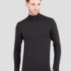 TERRAMAR BASE LAYER 'Terramar' Men's 2.0 Thermolator® Performance Half Zip - Black