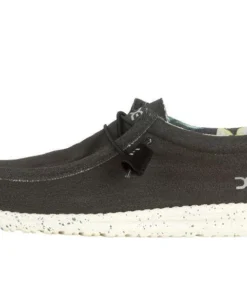 'Hey Dude' Men's Wally Stretch - Black 9 'Hey Dude' Men's Wally Stretch - Black