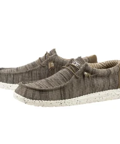 'Hey Dude' Men's Wally Sox - Brown