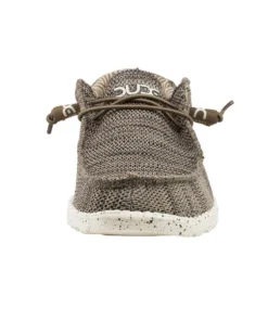 'Hey Dude' Men's Wally Sox - Brown 10 'Hey Dude' Men's Wally Sox - Brown