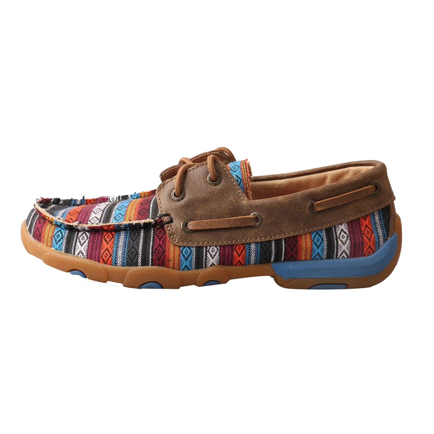 Twisted X Boots 'Twisted X' Women's Driving Moccasin - Serape / Bomber 7 Twisted X Boots 'Twisted X' Women's Driving Moccasin - Serape / Bomber