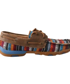 Twisted X Boots 'Twisted X' Women's Driving Moccasin - Serape / Bomber