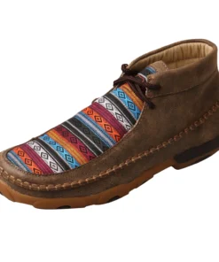 Twisted X Boots 'Twisted X' WDM0096 - Driving Moccasin - Bomber / Multi Serape Women