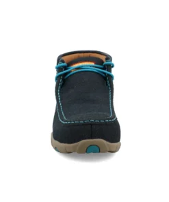 Twisted X Boots 'Twisted X' Women's Chukka Driving Moc EH Comp Toe - Dark Teal / Turquoise
