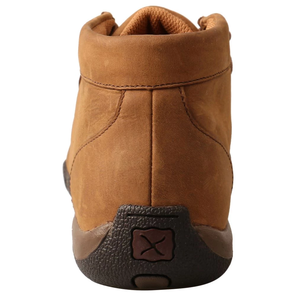 Twisted X Boots 'Twisted X' Women's 4" Chukka Driving Moc EH Steel Toe - Distressed Saddle 5 Twisted X Boots 'Twisted X' Women's 4" Chukka Driving Moc EH Steel Toe - Distressed Saddle
