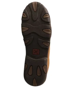 Twisted X Boots 'Twisted X' Women's 4" Chukka Driving Moc EH Steel Toe - Distressed Saddle 13 Twisted X Boots 'Twisted X' Women's 4