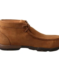Twisted X Boots 'Twisted X' Women's 4" Chukka Driving Moc EH Steel Toe - Distressed Saddle 11 Twisted X Boots 'Twisted X' Women's 4