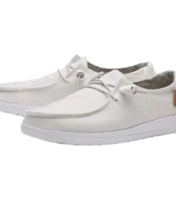 'Hey Dude' Women's Wendy Chambray - White