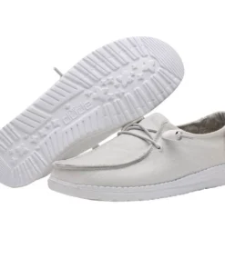 'Hey Dude' Women's Wendy Chambray - White