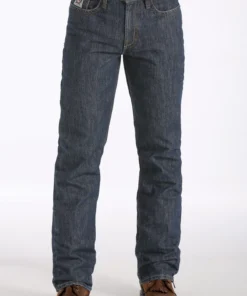 'Cinch' Men's White Label Fire Resistant Relaxed Fit Straight Leg - Indigo Blue