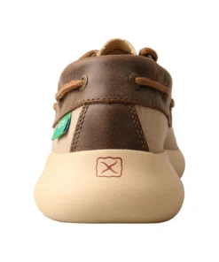 Twisted X Boots 'Twisted X' Women's EVA12R Boat Shoe - Khaki / Bomber 10 Twisted X Boots 'Twisted X' Women's EVA12R Boat Shoe - Khaki / Bomber