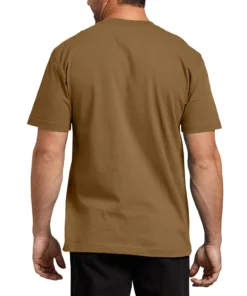 'Dickies' Heavyweight Crew T-Shirt - Brown Duck