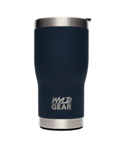 'Wyld Gear' 20 Oz. Tumbler V-Flow Lid - Navy Blue