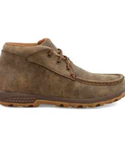 Twisted X Boots 'Twisted X' Women's Cellstretch Chukka Driving Moc - Bomber Brown