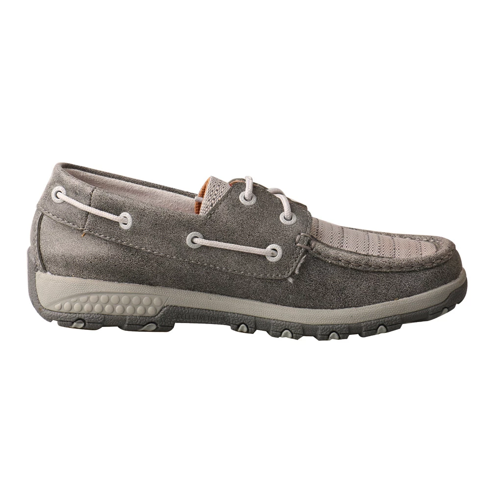 Twisted X Boots 'Twisted X' Women's Cellstretch Boat - Grey 5 Twisted X Boots 'Twisted X' Women's Cellstretch Boat - Grey