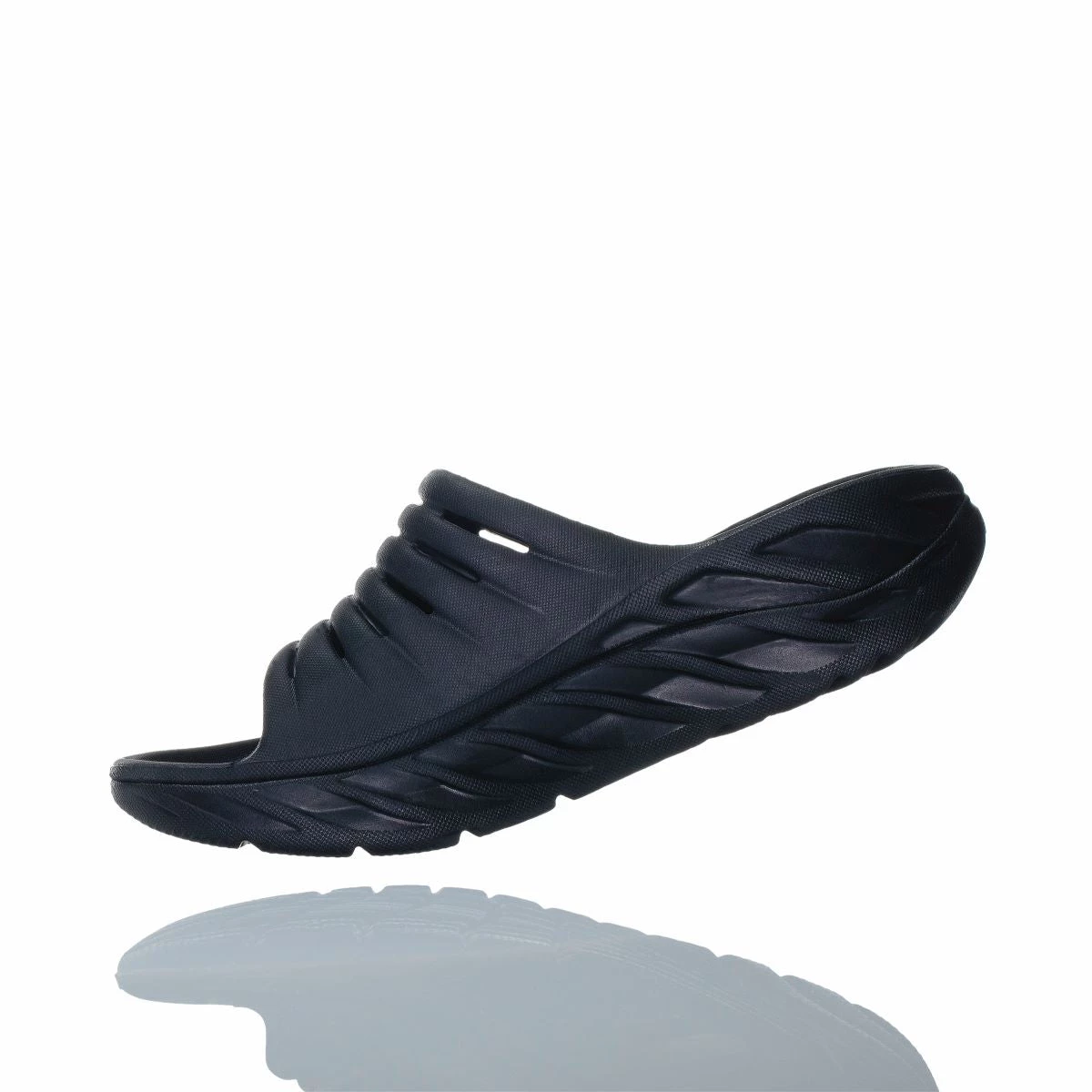 'HOKA' Women's Ora Recovery Slide - Black/Black 7 'HOKA' Women's Ora Recovery Slide - Black/Black