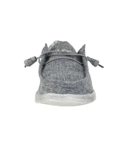 'Hey Dude' Men's Wally Linen - Iron Grey