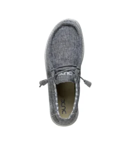 'Hey Dude' Men's Wally Linen - Iron Grey