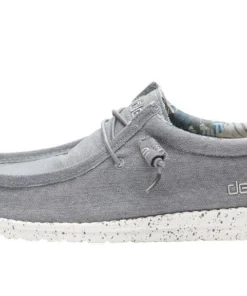 'Hey Dude' Men's Wally Stretch - Iron 9 'Hey Dude' Men's Wally Stretch - Iron